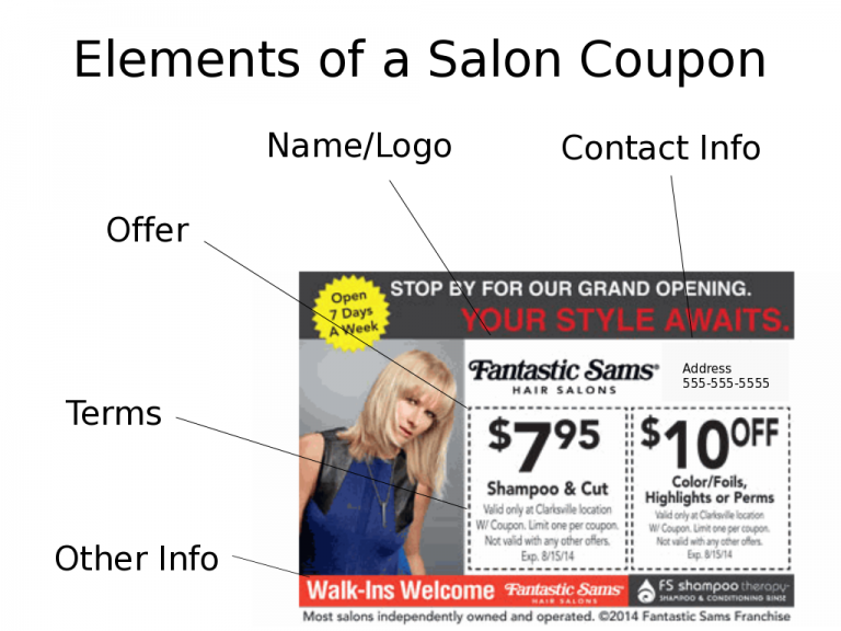 How to Design a Successful Coupon for your Hair Salon RTN